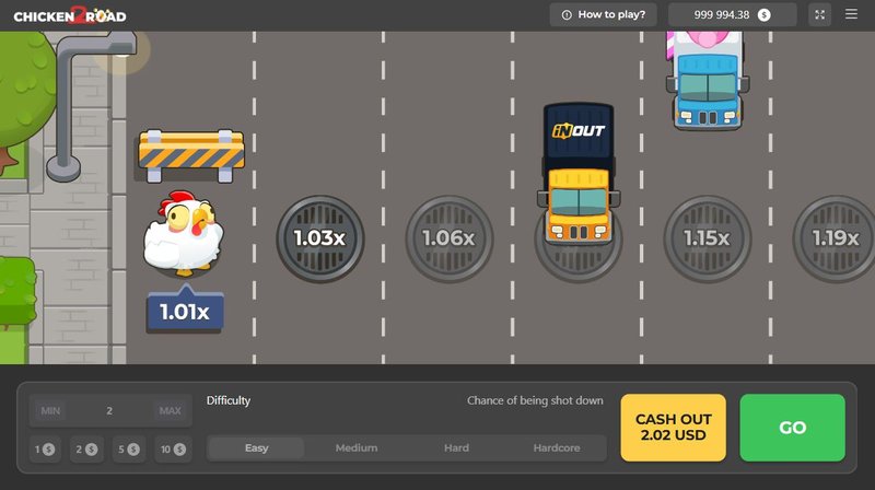 Présentation de jeu chicken road 2